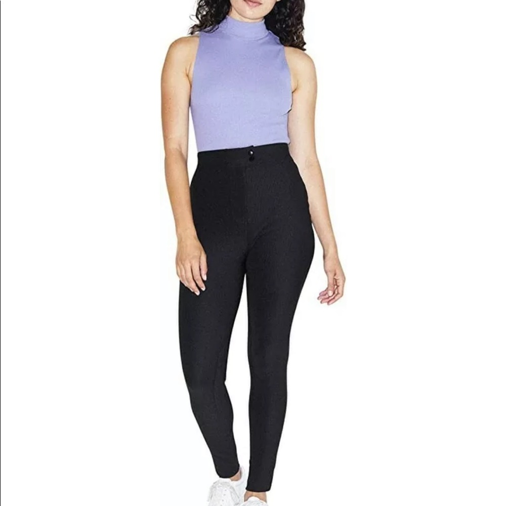 American Apparel - Riding Pant - Black - Size XS